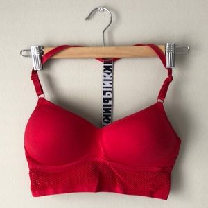 PINK Victoria’s Secret Red Sports Bra